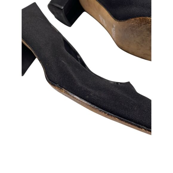 Bandolino Ivory Strappy Heels 9.5M Faux Leather Open Toe Sandals Bridal Prom - Picture 9 of 11